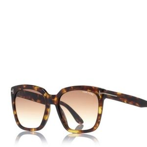Tom Ford Amarra sunglasses dark Havana TF502 55mm